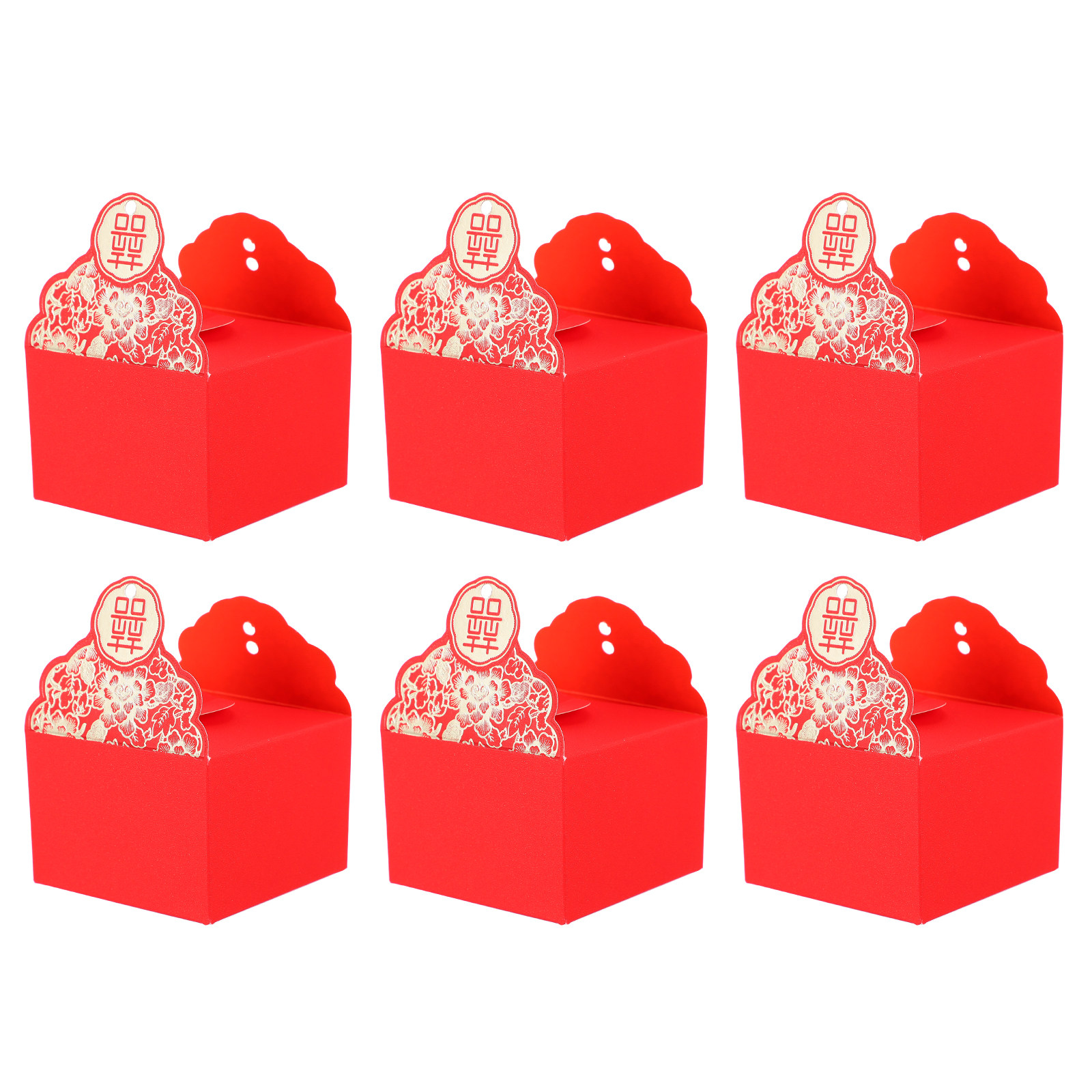 Wedding Solution - 15Pcs Treat Box Wedding Candy Containers