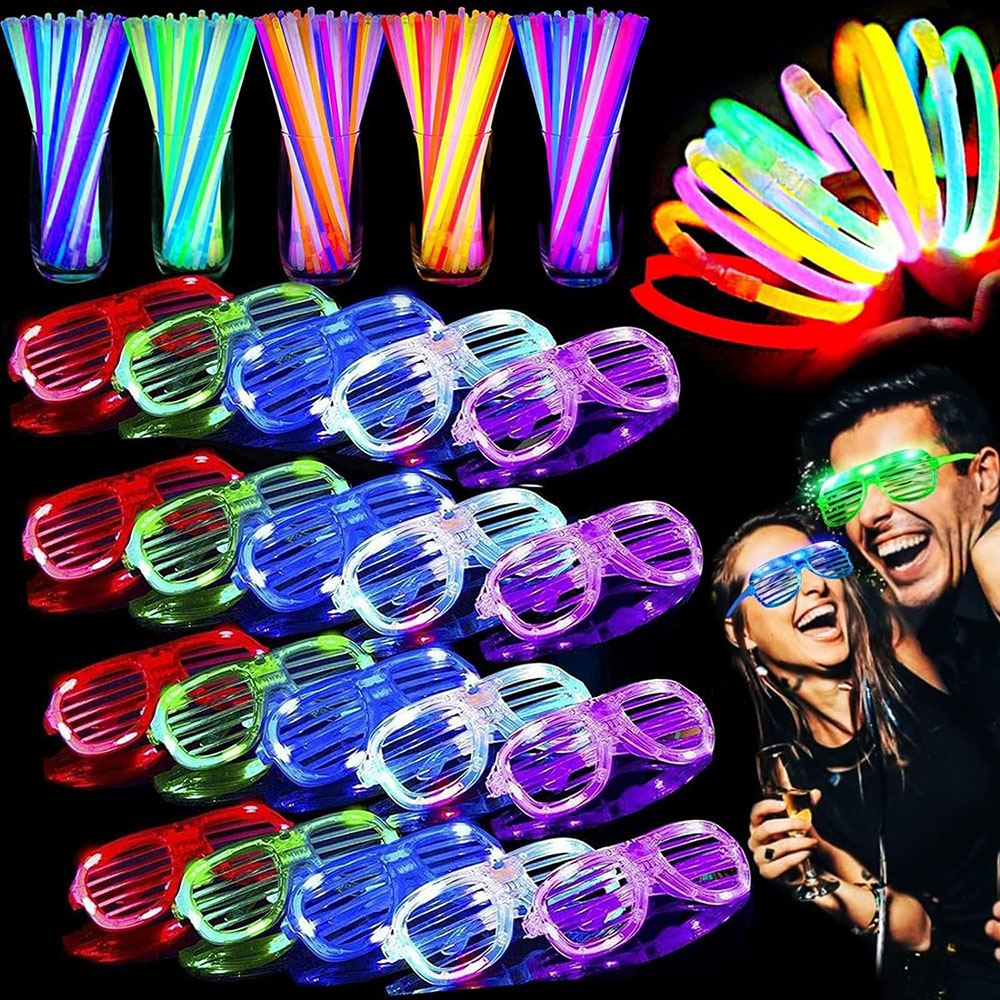 Wedding Supply Bulk - 136Pack Glow in The Dark Light