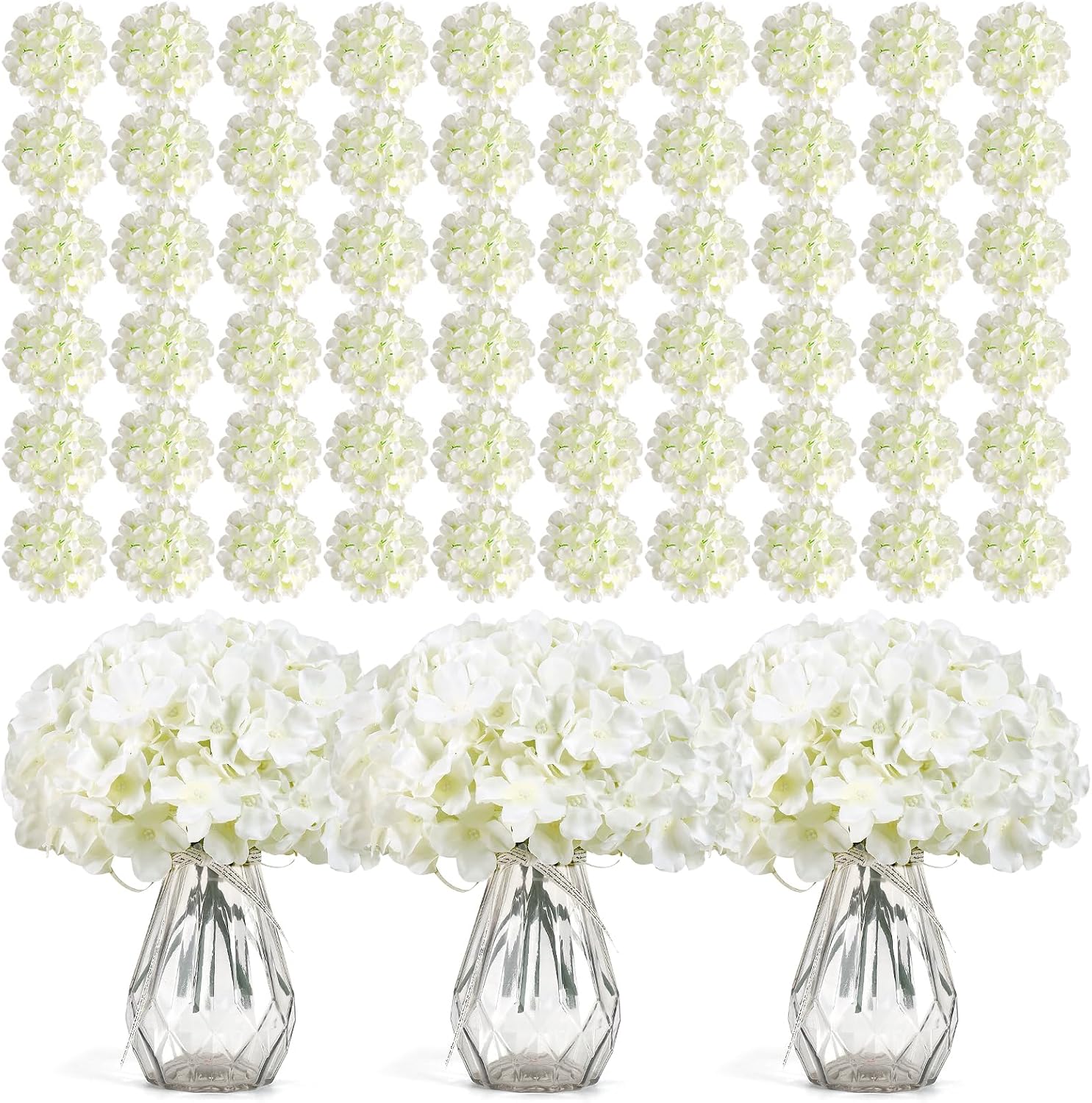 304 Pieces Bulk White Silk Art - Wedding Supply Bulk review and price