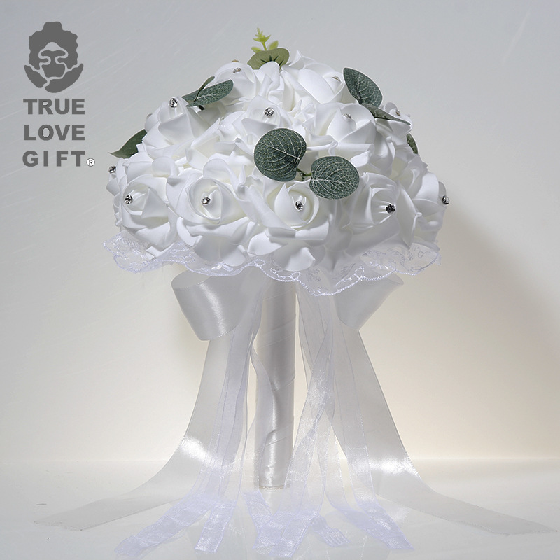 1 Pcs Wedding Hand Bouquet Bri - Wedding Ceremony Supply review and price