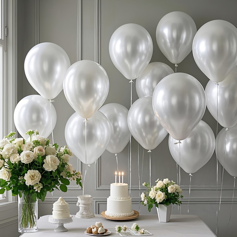 Pearl White Balloon Set, Suita - Wedding Ceremony Supply review and price