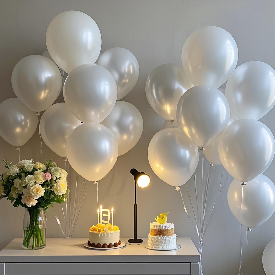 Pearl White Balloon Set, Suita - Wedding Ceremony Supply review and price