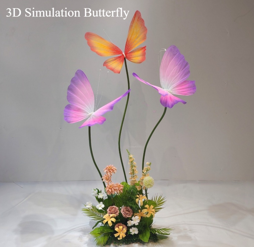 3D Simulation Butterfly Silk M - Wedding Supply Shops review and price
