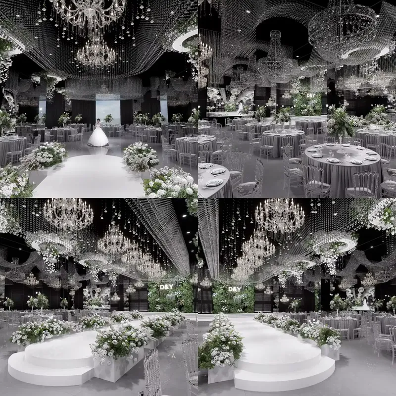 Customized Large Luxury LED Ch - Wedding Solution review and price