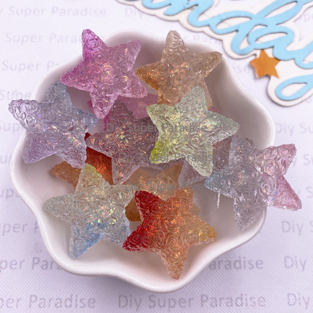 10PCS Resin Clear Candy Color  - Wedding Superstar review and price