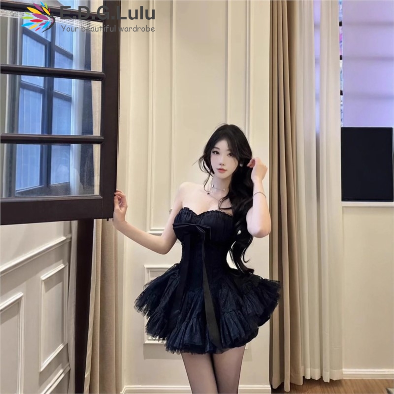 EDGLuLu Strapless Bow Elegant  - Wedding Lulu review and price